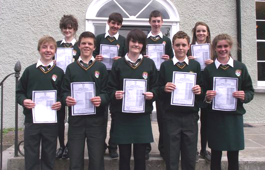 Congratulations to the Junior Certificate Class of 2013