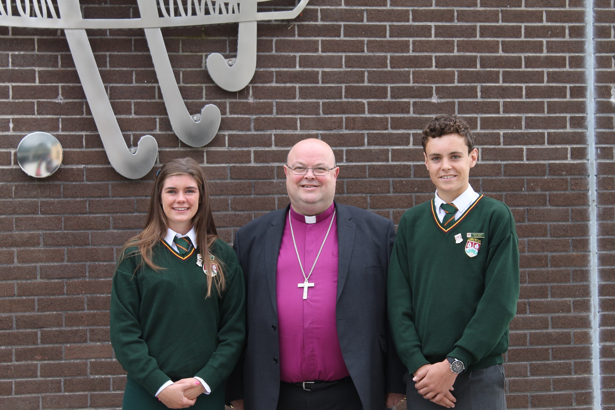 Bishop P Colton head boy and girl 2015a